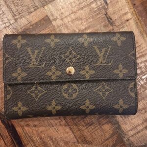 Louis Vuitton Dark Brown Monogram Wallet